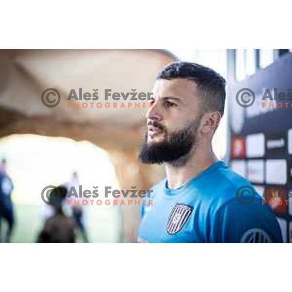 Ajdin Mulalic after Prva liga Telemach football match between Rogaska and Mura in Sportni center Rogaska Slatina, Slovenia on March 17, 2024. Photo: Jure Banfi