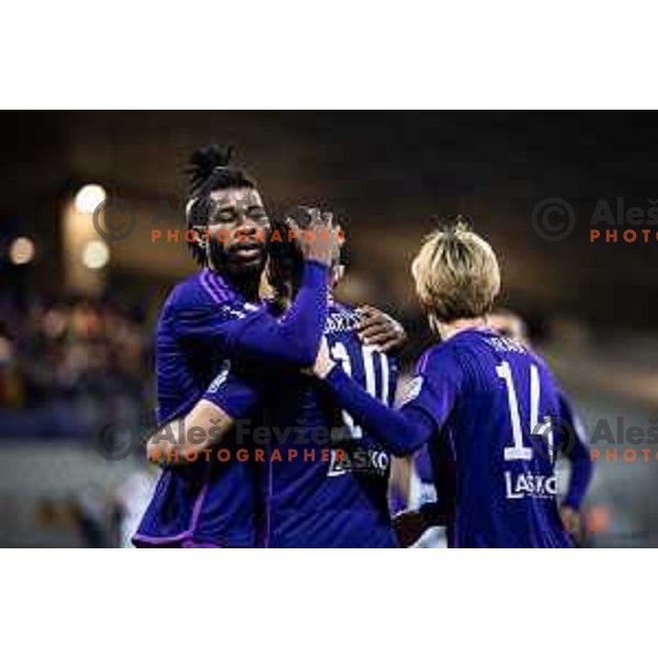 in action during Prva liga Telemach football match between Maribor and Koper in Ljudski vrt, Maribor, Slovenia on March 17, 2024. Photo: Jure Banfi