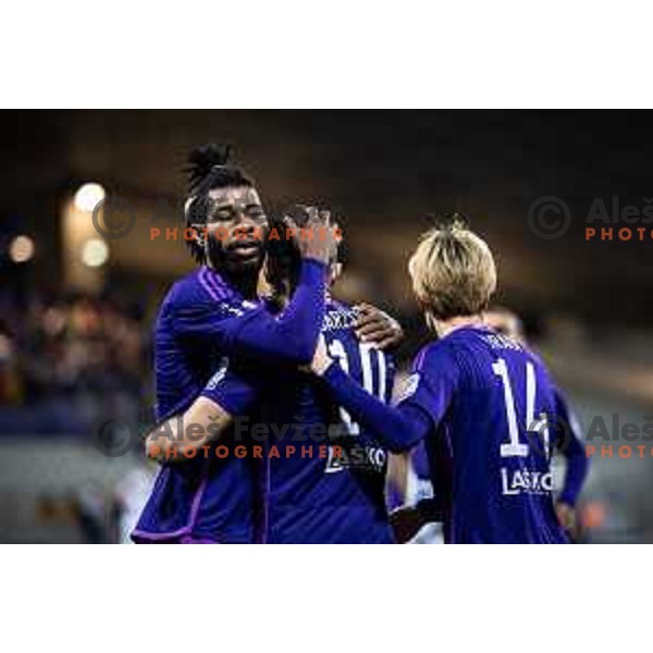 in action during Prva liga Telemach football match between Maribor and Koper in Ljudski vrt, Maribor, Slovenia on March 17, 2024. Photo: Jure Banfi