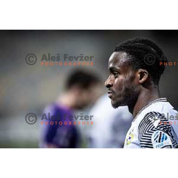 in action during Prva liga Telemach football match between Maribor and Koper in Ljudski vrt, Maribor, Slovenia on March 17, 2024. Photo: Jure Banfi