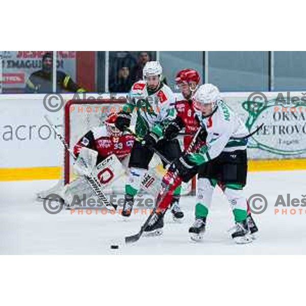 SIMSIC Nik of HK SZ Olimpija In action during the fourth game of the Final of the Slovenian Ice-hockey League between SZ Olimpija and SIJ Acroni Jesenice in Tivoli Hall, Ljubljana, Slovenia on March 15, 2024