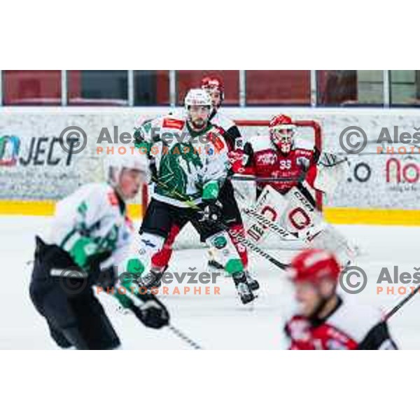 SIMSIC Nik of HK SZ Olimpija In action during the fourth game of the Final of the Slovenian Ice-hockey League between SZ Olimpija and SIJ Acroni Jesenice in Tivoli Hall, Ljubljana, Slovenia on March 15, 2024