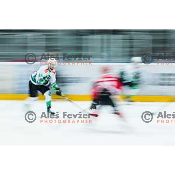 SIMSIC Nik of HK SZ Olimpija In action during the fourth game of the Final of the Slovenian Ice-hockey League between SZ Olimpija and SIJ Acroni Jesenice in Tivoli Hall, Ljubljana, Slovenia on March 15, 2024