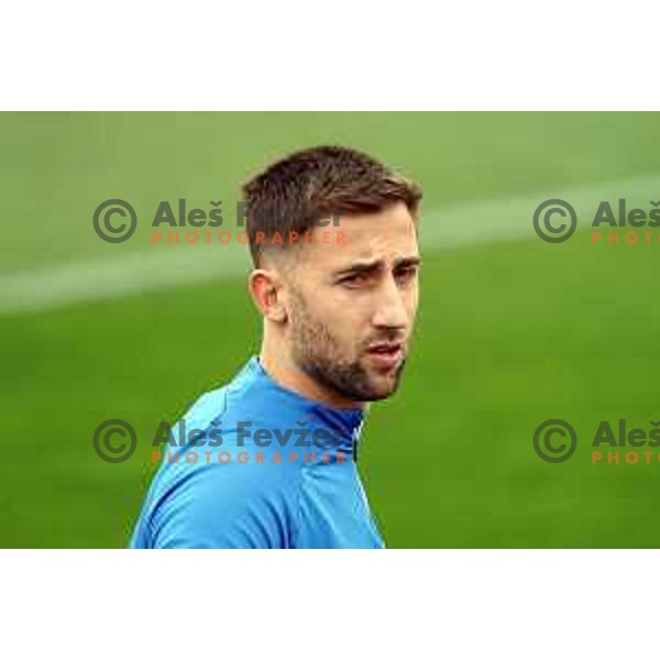 of Slovenia Football team during practice session at NNC Brdo, Slovenia on March 19, 2024