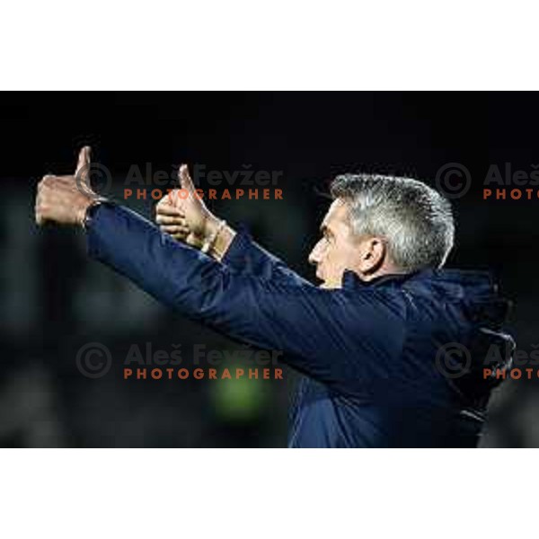 Milenko Acimovic during UEFA Euro U21 2025 Championship qualifier football match between Slovenia and Bosnia & Herzegovina in Fazanerija, Murska Sobota, Slovenia on March 22, 2024. Photo: Jure Banfi