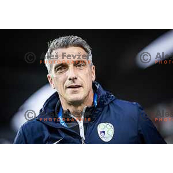 Milenko Acimovic during UEFA Euro U21 2025 Championship qualifier football match between Slovenia and Bosnia & Herzegovina in Fazanerija, Murska Sobota, Slovenia on March 22, 2024. Photo: Jure Banfi