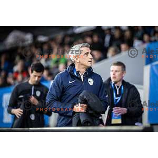 Milenko Acimovic during UEFA Euro U21 2025 Championship qualifier football match between Slovenia and Bosnia & Herzegovina in Fazanerija, Murska Sobota, Slovenia on March 22, 2024. Photo: Jure Banfi