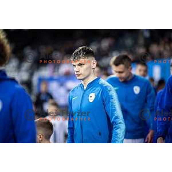 in action during UEFA Euro U21 2025 Championship qualifier football match between Slovenia and Bosnia & Herzegovina in Fazanerija, Murska Sobota, Slovenia on March 22, 2024. Photo: Jure Banfi