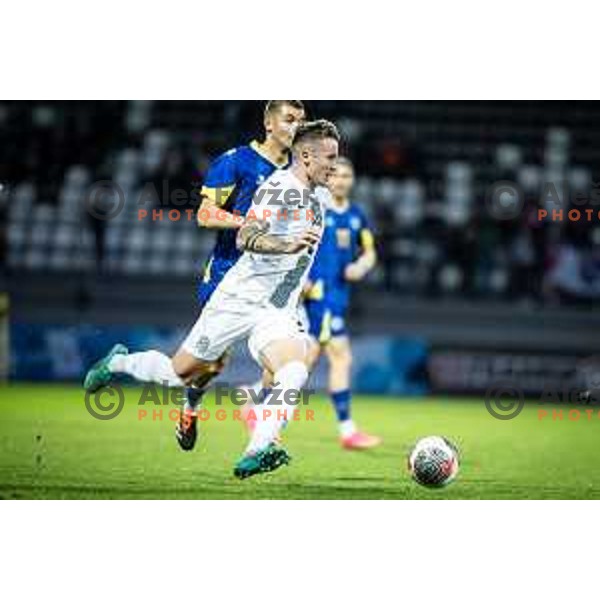 in action during UEFA Euro U21 2025 Championship qualifier football match between Slovenia and Bosnia & Herzegovina in Fazanerija, Murska Sobota, Slovenia on March 22, 2024. Photo: Jure Banfi