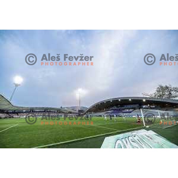 in action during Prva liga Telemach football match between Maribor and Mura in Ljudski vrt, Maribor, Slovenia on April 9, 2024. Photo: Jure Banfi