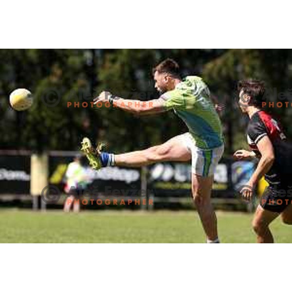 Rugby match between Slovenia and Austria in Ljubljana, Slovenia on April 13, 2024