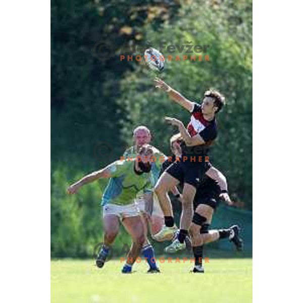 Rugby match between Slovenia and Austria in Ljubljana, Slovenia on April 13, 2024