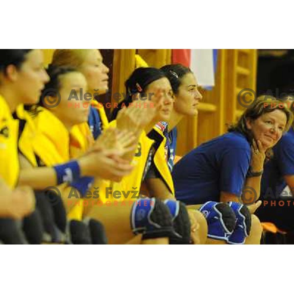 Marta Bon at handball match Krim Mercator - Podravka ,7th memorial Vinko Kandija , 23.08.2008, Ljubljana 