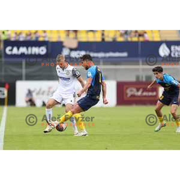 during Prva liga Telemach 2023/2024 football match between Celje and Koper in Celje, Slovenia on May 12, 2024