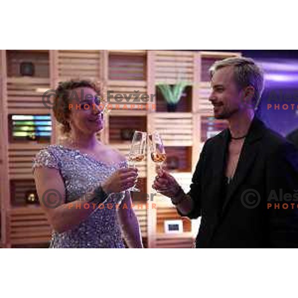 Ilka Stuhec at the Night of the Champions, Slovenia Ski Federation Annual event in Ljubljana, Slovenia on May 15, 2024