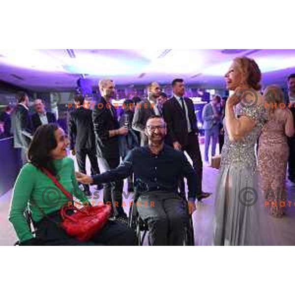 Ilka Stuhec at the Night of the Champions, Slovenia Ski Federation Annual event in Ljubljana, Slovenia on May 15, 2024