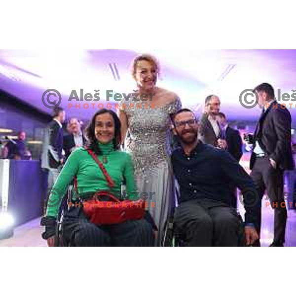 Ilka Stuhec at the Night of the Champions, Slovenia Ski Federation Annual event in Ljubljana, Slovenia on May 15, 2024