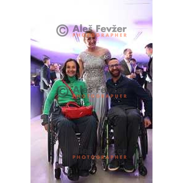 Ilka Stuhec at the Night of the Champions, Slovenia Ski Federation Annual event in Ljubljana, Slovenia on May 15, 2024
