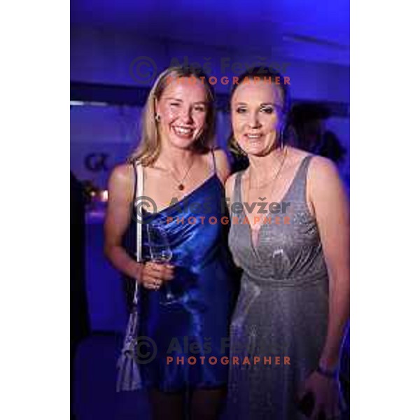 Anamarija Lampic and Petra Majdic at the Night of the Champions, Slovenia Ski Federation Annual event in Ljubljana, Slovenia on May 15, 2024