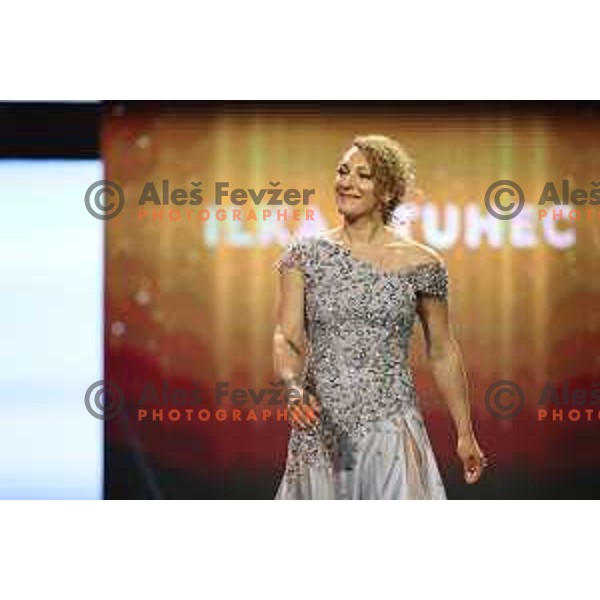 Ilka Stuhec at the Night of the Champions, Slovenia Ski Federation Annual event in Ljubljana, Slovenia on May 15, 2024