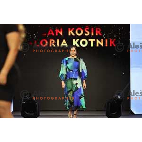 Gloria Kotnik at the Night of the Champions, Slovenia Ski Federation Annual event in Ljubljana, Slovenia on May 15, 2024