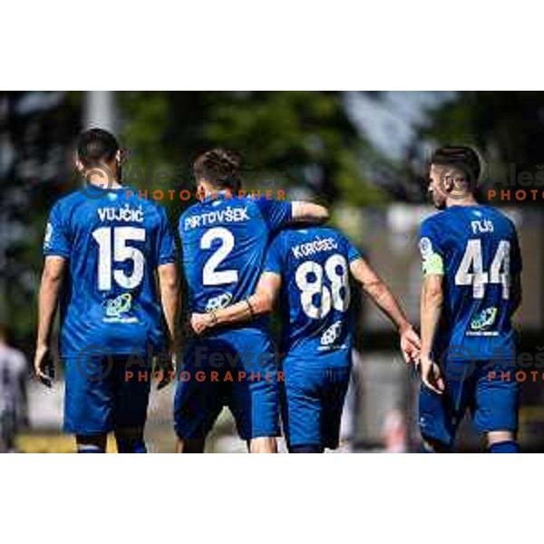 in action during Prva liga Telemach football match between Mura and Rogaska in Fazanerija, Murska Sobota, Slovenia on May 18, 2024. Photo: Jure Banfi