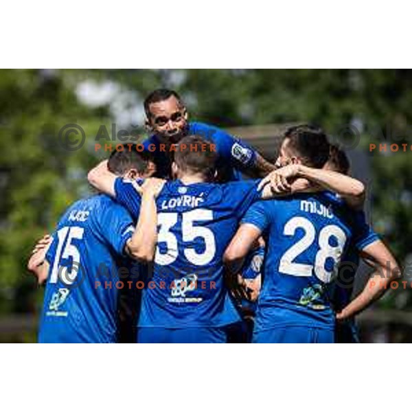 in action during Prva liga Telemach football match between Mura and Rogaska in Fazanerija, Murska Sobota, Slovenia on May 18, 2024. Photo: Jure Banfi