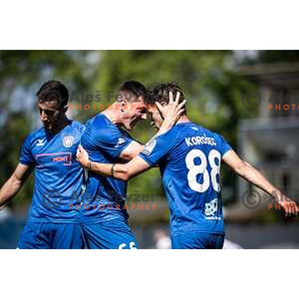 in action during Prva liga Telemach football match between Mura and Rogaska in Fazanerija, Murska Sobota, Slovenia on May 18, 2024. Photo: Jure Banfi