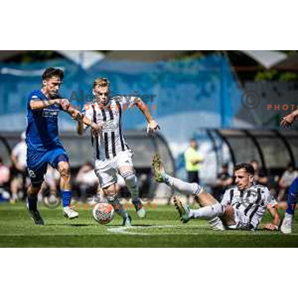 in action during Prva liga Telemach football match between Mura and Rogaska in Fazanerija, Murska Sobota, Slovenia on May 18, 2024. Photo: Jure Banfi