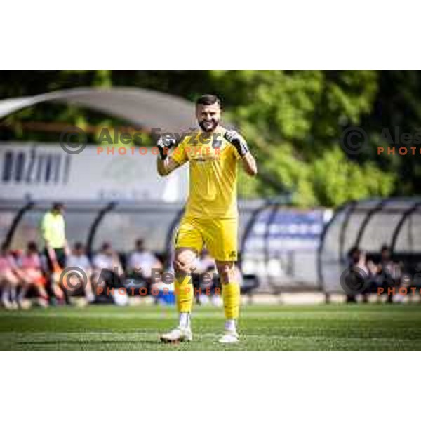 in action during Prva liga Telemach football match between Mura and Rogaska in Fazanerija, Murska Sobota, Slovenia on May 18, 2024. Photo: Jure Banfi