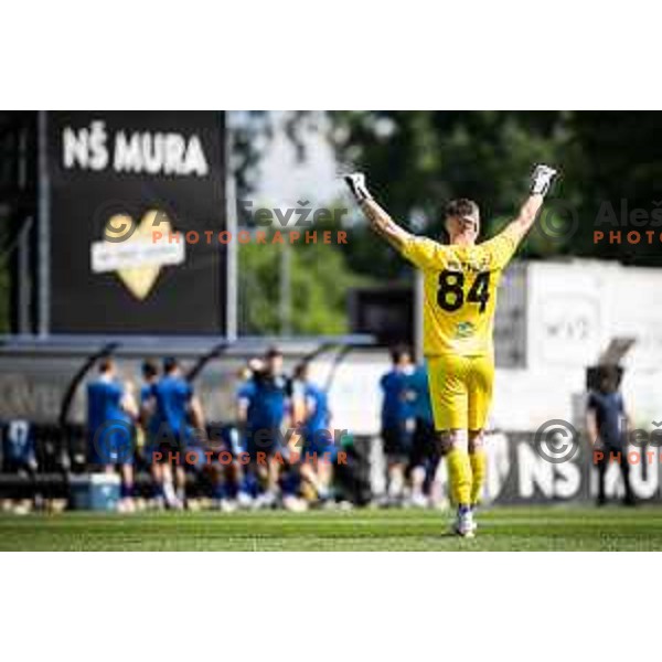 in action during Prva liga Telemach football match between Mura and Rogaska in Fazanerija, Murska Sobota, Slovenia on May 18, 2024. Photo: Jure Banfi