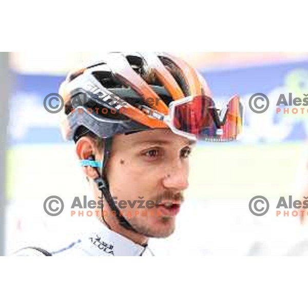 Filippo Zana at 30.Tour of Slovenia-Dirka po Sloveniji at deprature of stage 3 in Ljubljana on June 14, 2024