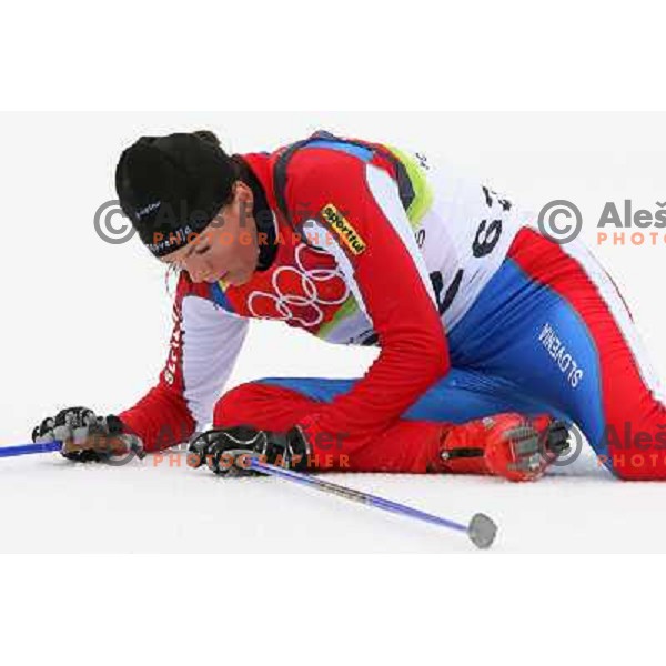 Petra Majdic po nadcloveskih naporih