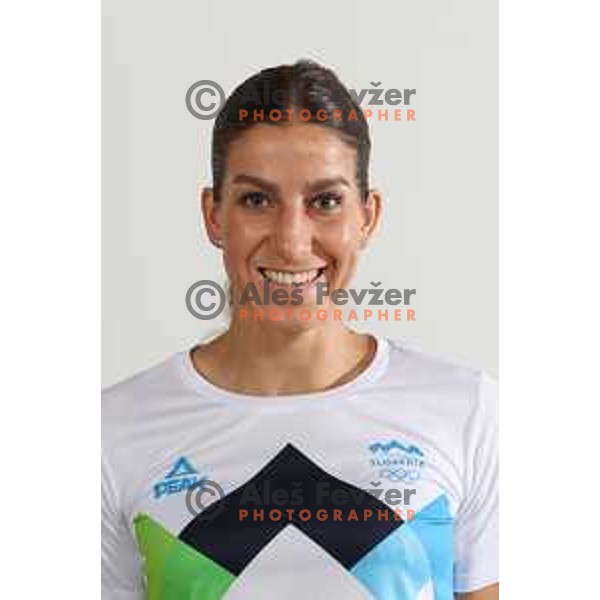 of Slovenia Women\'s Olympic Handball team during media day at Rogla, Slovenia on July 6, 2024
