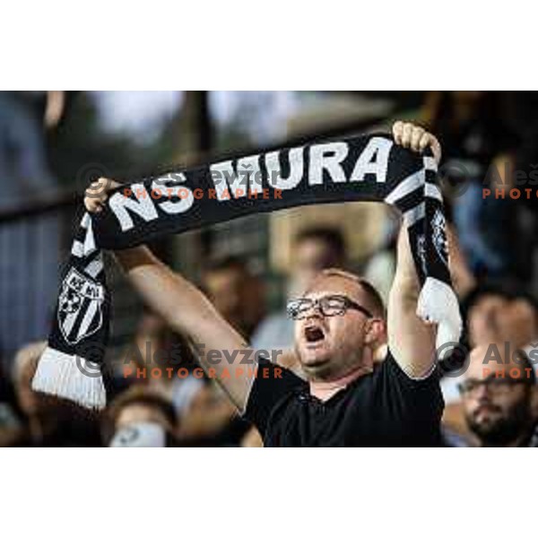 in action during Prva liga Telemach 2024/25 football match between Mura and Nafta 1903 in Fazanerija, Murska Sobota, Slovenia on July 20, 2024. Photo: Jure Banfi