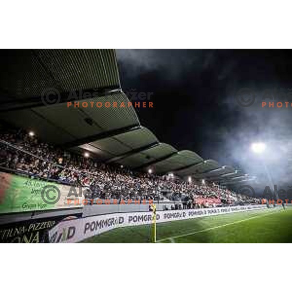 in action during Prva liga Telemach 2024/25 football match between Mura and Nafta 1903 in Fazanerija, Murska Sobota, Slovenia on July 20, 2024. Photo: Jure Banfi