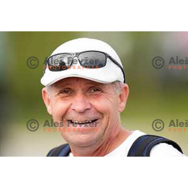 Joze Vidmar watches the Final of Women’s K-1 race at Canoeing Competition at Paris 2024 Summer Olympic Games, France on July 28, 2024