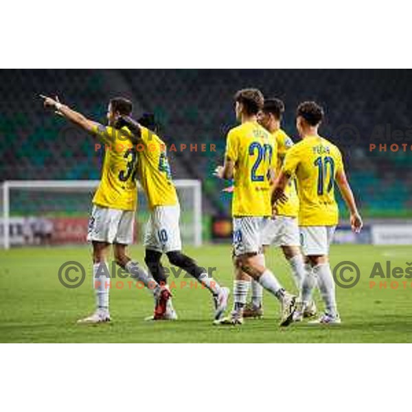 in action during Prva liga Telemach 2024/25 football match, Round 2, between Bravo and Primorje in Stadium Stozice, Slovenia on July 29, 2024. Photo: Grega Valancic