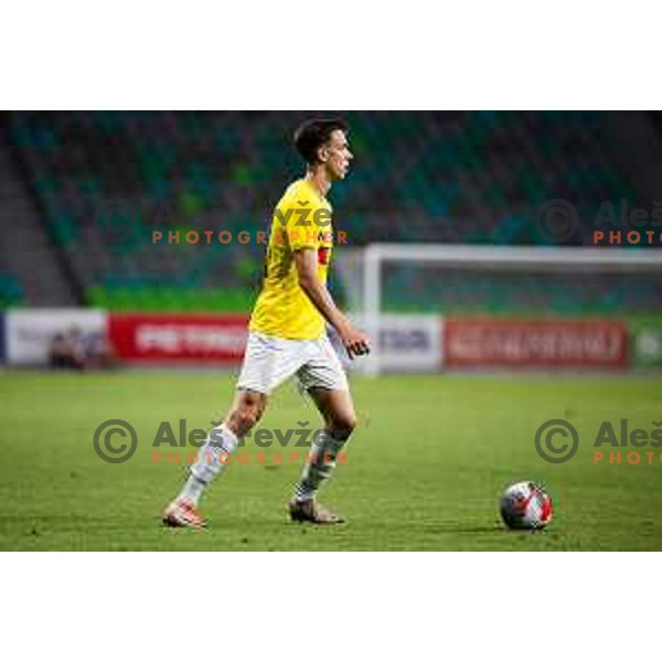 in action during Prva liga Telemach 2024/25 football match, Round 2, between Bravo and Primorje in Stadium Stozice, Slovenia on July 29, 2024. Photo: Grega Valancic