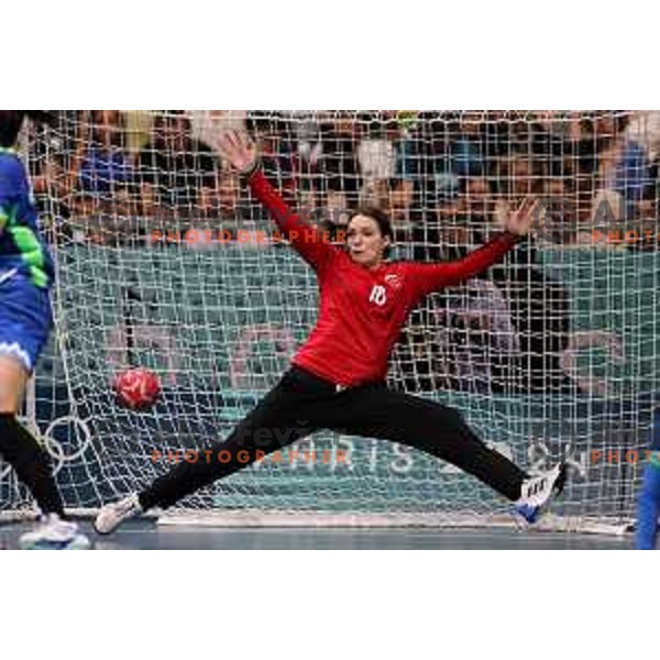 Maja Vojnovic of Slovenia in action during Women’s Olympic Handball Tournament match between Slovenia and Germany at Paris 2024 Summer Olympic Games, France on July 30, 2024. Foto: Filip Barbalic