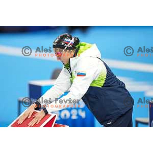 Neza Klancar (SLO) competes in Women\'s Swimming 50 m Freestyle at Paris 2024 Summer Olympic Games, France on August 3, 2024