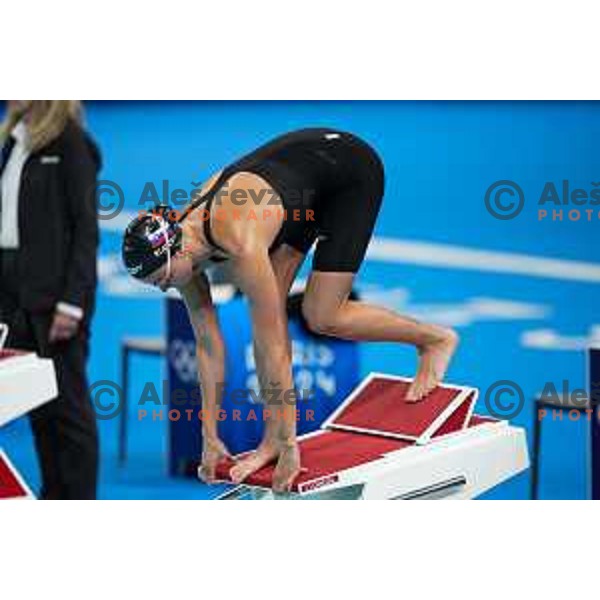 Neza Klancar (SLO) competes in Women\'s Swimming 50 m Freestyle at Paris 2024 Summer Olympic Games, France on August 3, 2024