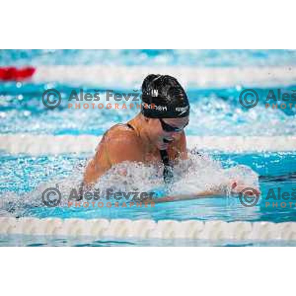 Summer McIntosh (CAN) competes in Women\'s Swimming 200 m Medley at Paris 2024 Summer Olympic Games, France on August 3, 2024