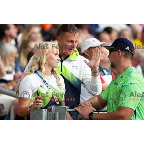 Kristjan Ceh (SLO) competes in the Final of Athletics Men\'s Discus Throw at Paris 2024 Summer Olympic Games, France on August 7, 2024