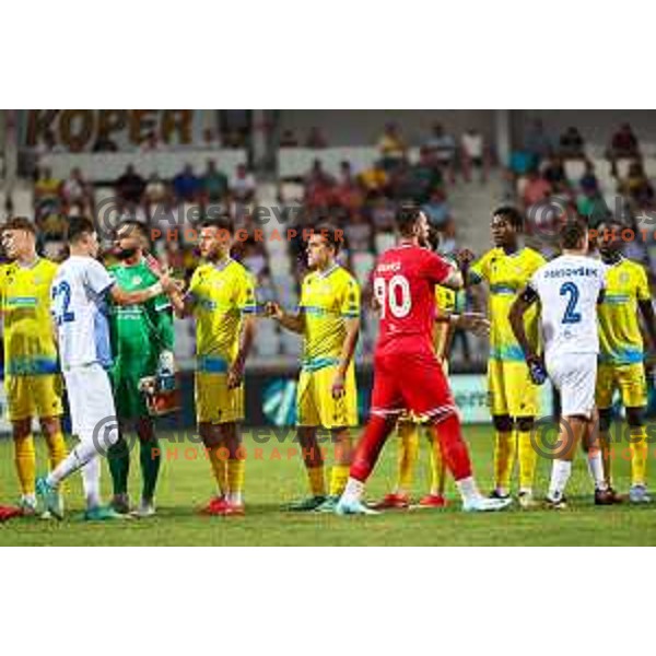 n action during Prva liga Telemach 2024/25 football match between Koper and Nafta 1903 in Koper, Slovenia on August 17, 2024