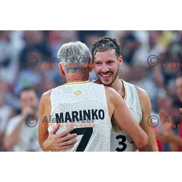 Goran Dragic, NBA and Slovenia National team star during The Night of the Dragon in Arena Stozice, Ljubljana, Slovenia on August 24, 2024
