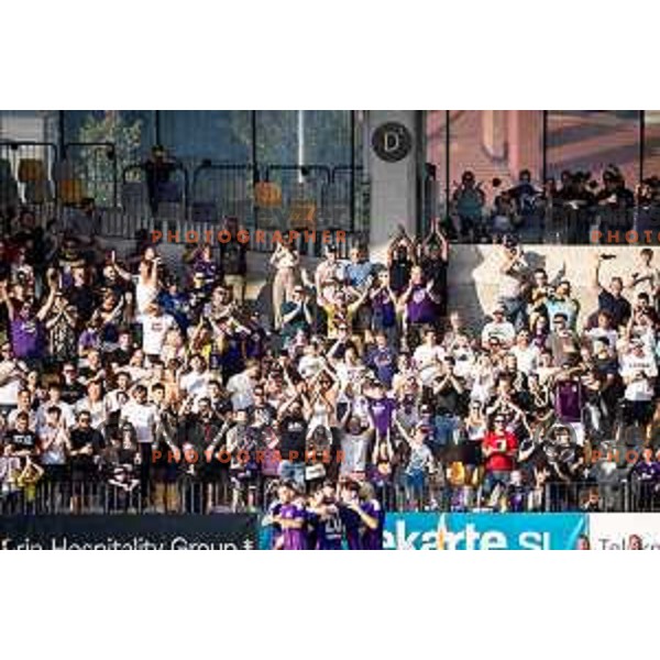 in action during Prva liga Telemach football match between Maribor and Olimpija Ljubljana in Ljudski vrt, Maribor, Slovenia on August 25, 2024. Photo: Jure Banfi