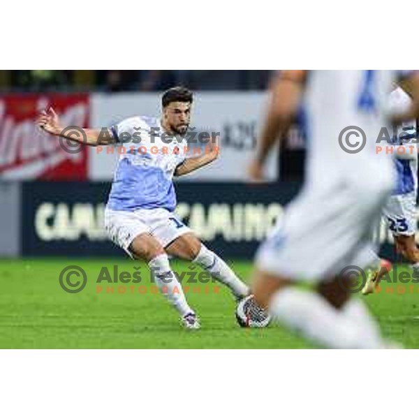 Dragan Brkic in action during Prva Liga Telemach 2024/25 football match between Celje and Nafta 1903 in Celje, Slovenia on September 15, 2024