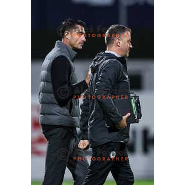 Albert Riera, head coach of Celje during Prva Liga Telemach 2024/25 football match between Celje and Nafta 1903 in Celje, Slovenia on September 15, 2024
