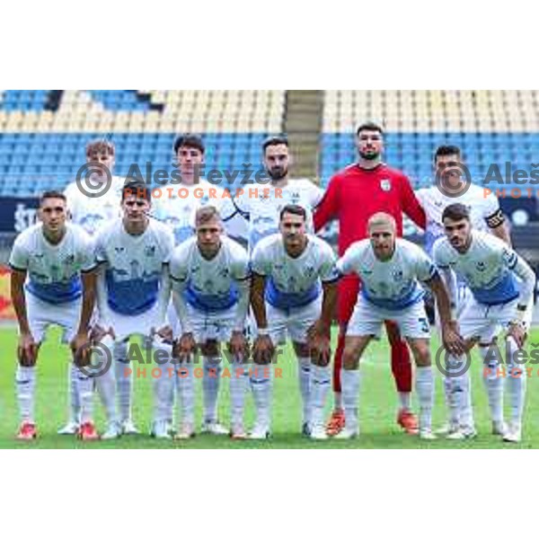 In action during Prva Liga Telemach 2024/25 football match between Celje and Nafta 1903 in Celje, Slovenia on September 15, 2024